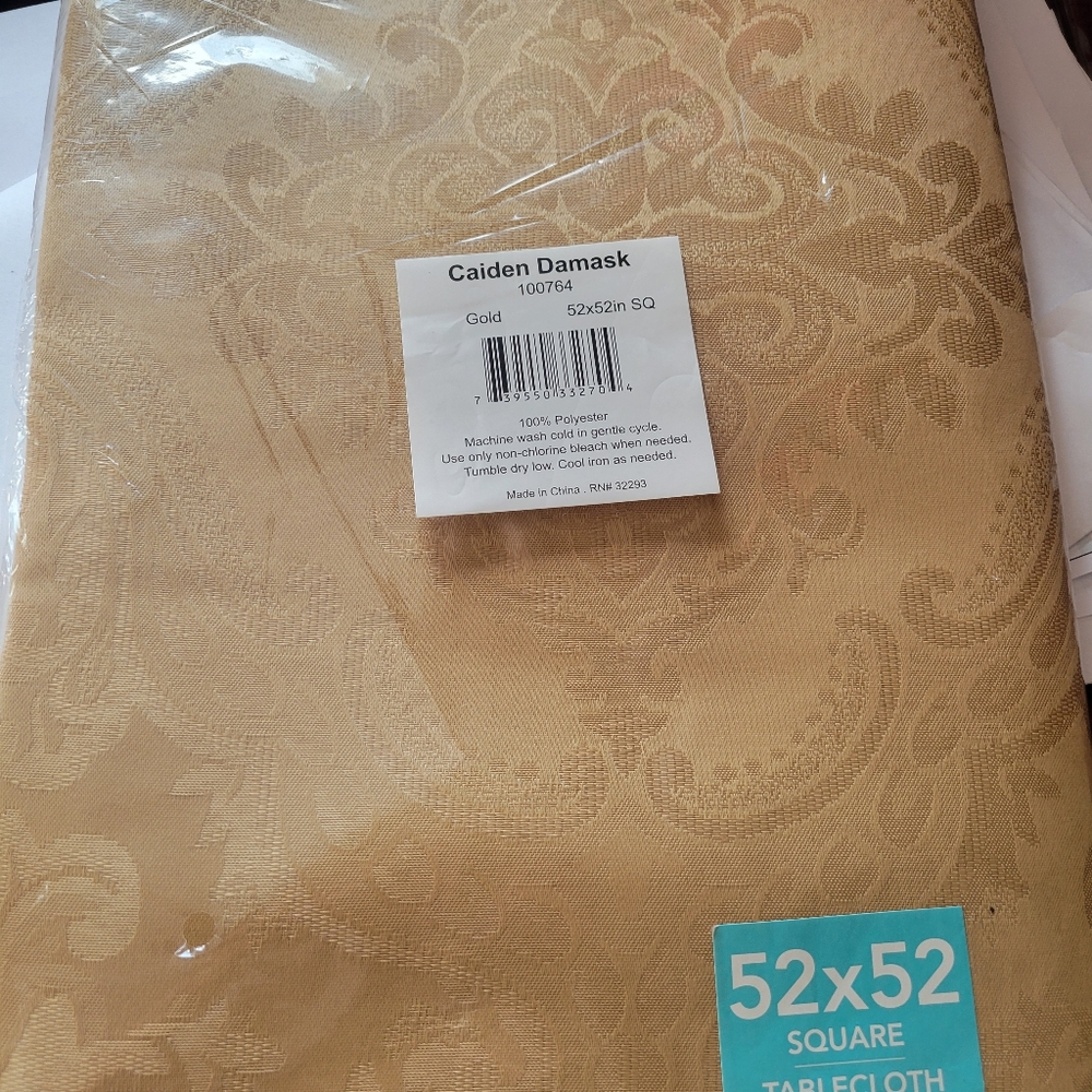 ELRENE HOME SQUARE TABLECLOTH